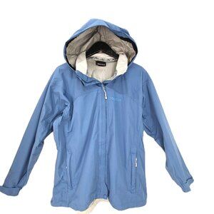 Marmot Periwinkle Blue Rain Jacket Women's Size Large